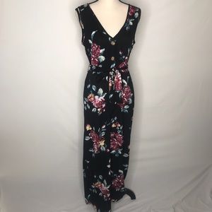 Beautiful Floral Romper Pants